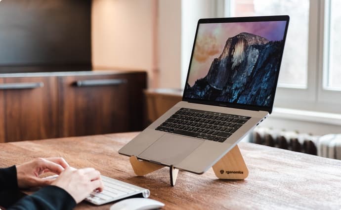 White Label Laptop Stand